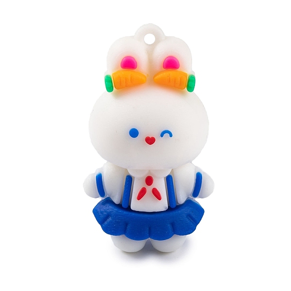 PandaHall Doll PVC Plastic Pendants, Rabbit, 52.5x27x23.5mm, Hole: 3mm PVC Rabbit Orange
PandaHall Doll PVC Plastic Pendants, Rabbit, 52.5x27x23.5mm, Hole: 3mm PVC Rabbit Orange