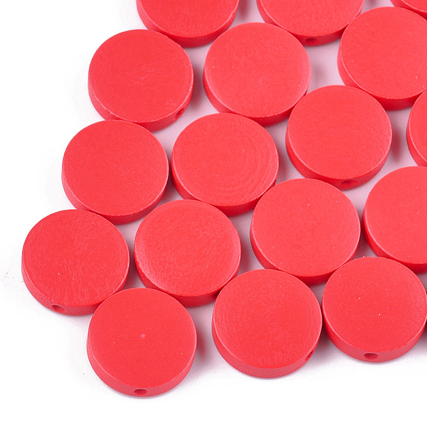 PandaHall Painted Natural Poplar Wood Beads, Flat Round, Red, 15x4.5mm, Hole: 1.2mm Poplar Wood Flat Round Red
PandaHall Painted Natural Poplar Wood Beads, Flat Round, Red, 15x4.5mm, Hole: 1.2mm Poplar Wood Flat Round Red