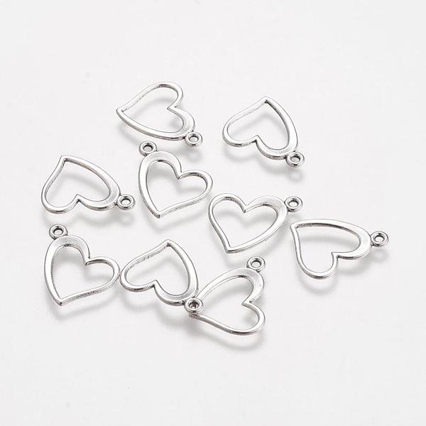 PandaHall Tibetan Style Pendants, Lead Free, Heart, Antique Silver, 13x15x1mm, Hole: 1.5mm Alloy Heart
PandaHall Tibetan Style Pendants, Lead Free, Heart, Antique Silver, 13x15x1mm, Hole: 1.5mm Alloy Heart
