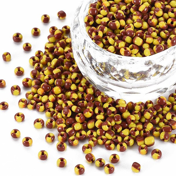PandaHall 8/0 Glass Seed Beads, Opaque Colours Seep, Gold, 3mm, hole:1mm Glass Gold
PandaHall 8/0 Glass Seed Beads, Opaque Colours Seep, Gold, 3mm, hole:1mm Glass Gold