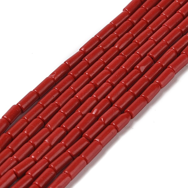PandaHall Dyed Synthetic Coral Beads Strands, Column, FireBrick, 8x3mm, Hole: 0.8mm, about 61pcs/strand, 16.93''(43cm) Synthetic Coral..., Red
PandaHall Dyed Synthetic Coral Beads Strands, Column, FireBrick, 8x3mm, Hole: 0.8mm, about 61pcs/strand, 16.93''(43cm) Synthetic Coral..., Red