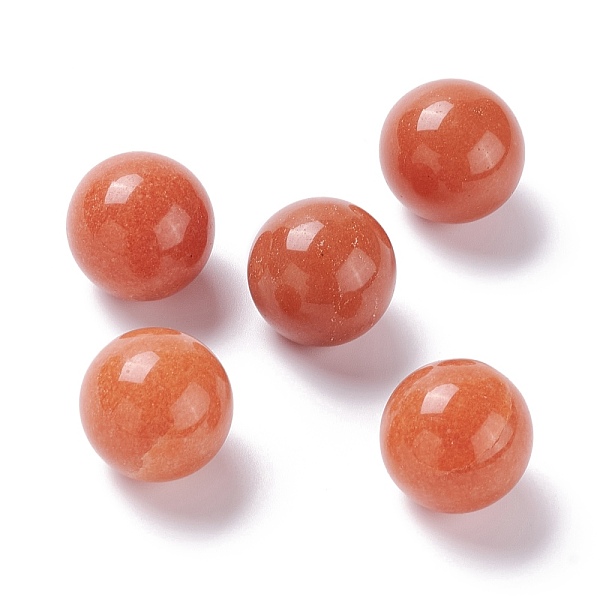 PandaHall Natural Red Aventurine Beads, No Hole/Undrilled, for Wire Wrapped Pendant Making, Round, 20mm Red Aventurine Round
PandaHall Natural Red Aventurine Beads, No Hole/Undrilled, for Wire Wrapped Pendant Making, Round, 20mm Red Aventurine Round