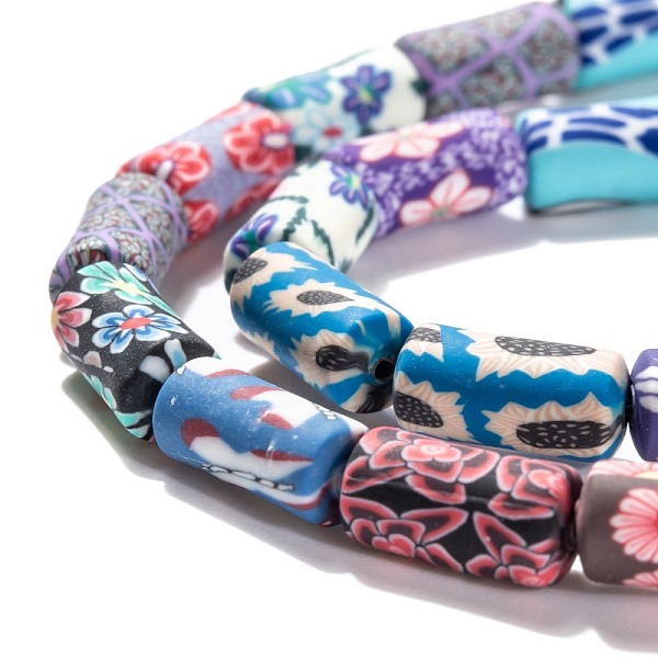 PandaHall Handmade Flower Printed Polymer Clay Beads Strands, Column, Colorful, 11~12x5~6mm, Hole: 2.7mm, about 32~34pcs/strand, 15.8 inch...
PandaHall Handmade Flower Printed Polymer Clay Beads Strands, Column, Colorful, 11~12x5~6mm, Hole: 2.7mm, about 32~34pcs/strand, 15.8 inch...