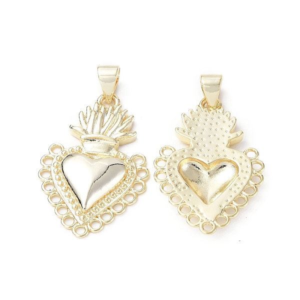 PandaHall Eco-Friendly Rack Plating Brass Pendants, Long-Lasting Plated, Lead Free & Cadmium Free, with Jump Ring, Sacred Heart Charm, Real...
PandaHall Eco-Friendly Rack Plating Brass Pendants, Long-Lasting Plated, Lead Free & Cadmium Free, with Jump Ring, Sacred Heart Charm, Real...