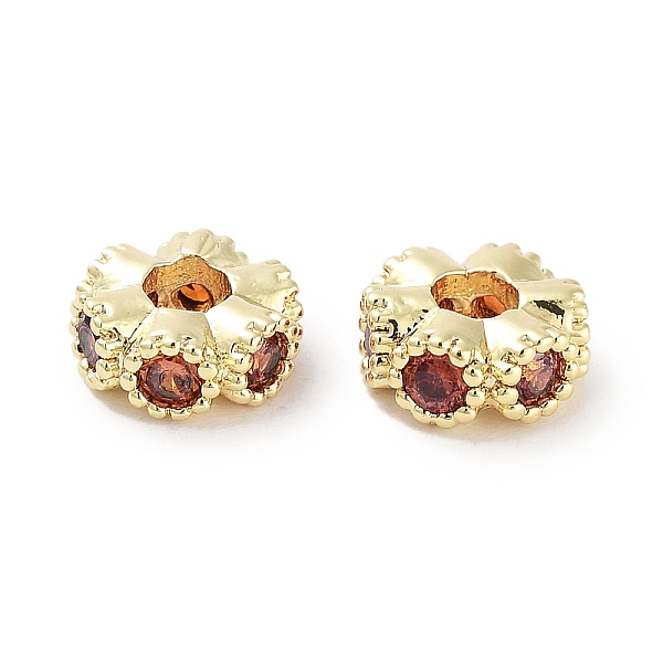 PandaHall Brass Micro Pave Cubic Zirconia Beads, Flat Round, Real 18K Gold Plated, Chocolate, 6x3mm, Hole: 2mm Brass+Cubic Zirconia Flat..., Brown
PandaHall Brass Micro Pave Cubic Zirconia Beads, Flat Round, Real 18K Gold Plated, Chocolate, 6x3mm, Hole: 2mm Brass+Cubic Zirconia Flat..., Brown