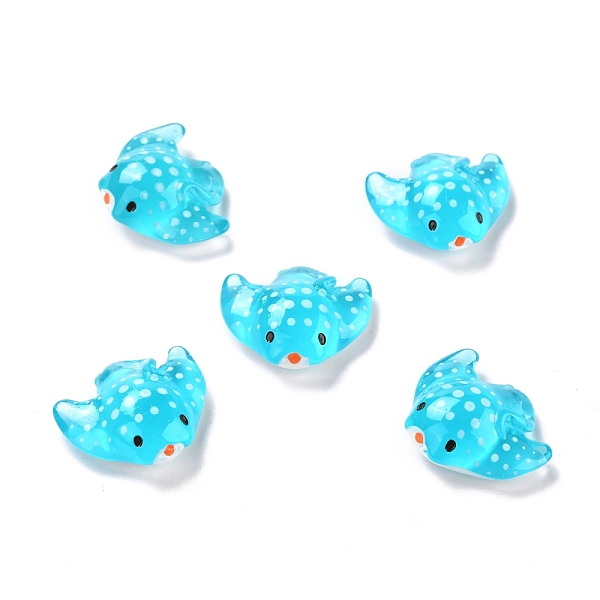 PandaHall Transparent Resin Cabochons, Marine Animal Series, Rajiformes/Fish, Cyan, 21.5x25.5x9.5mm Resin Fish Cyan
PandaHall Transparent Resin Cabochons, Marine Animal Series, Rajiformes/Fish, Cyan, 21.5x25.5x9.5mm Resin Fish Cyan