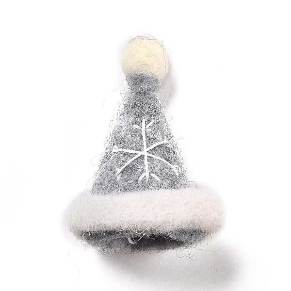 PandaHall Wool Felt Display Decorations, Christmas Hat, Light Grey, 31~38x35~49x56~57mm Fibre Hat
PandaHall Wool Felt Display Decorations, Christmas Hat, Light Grey, 31~38x35~49x56~57mm Fibre Hat