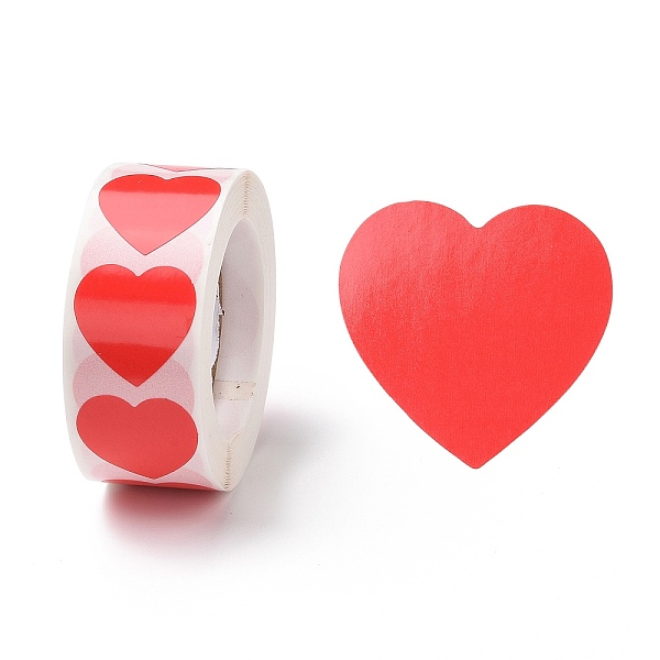 PandaHall Heart Paper Stickers, Adhesive Labels Roll Stickers, Gift Tag, for Envelopes, Party, Presents Decoration, Red, 25x24x0.1mm...
PandaHall Heart Paper Stickers, Adhesive Labels Roll Stickers, Gift Tag, for Envelopes, Party, Presents Decoration, Red, 25x24x0.1mm...