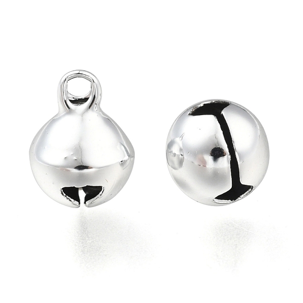 PandaHall Brass Bell Charms, For Christmas, Round, Silver, 10x8x8mm, Hole: 2mm Brass Round Silver
PandaHall Brass Bell Charms, For Christmas, Round, Silver, 10x8x8mm, Hole: 2mm Brass Round Silver