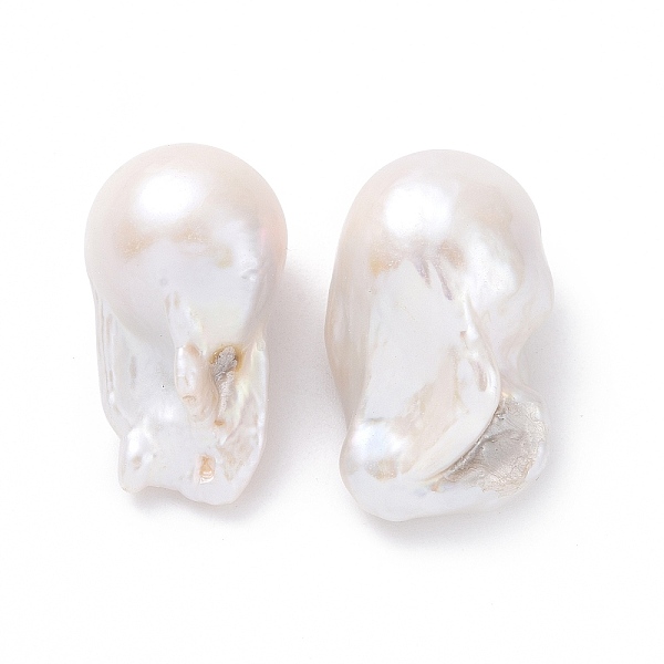 PandaHall Natural Keshi Pearl Beads, Cultured Freshwater Pearl, No Hole/Undrilled, Nuggets, Antique White, 20.5~26.5x16.5~17.5x13.5~14mm...
PandaHall Natural Keshi Pearl Beads, Cultured Freshwater Pearl, No Hole/Undrilled, Nuggets, Antique White, 20.5~26.5x16.5~17.5x13.5~14mm...