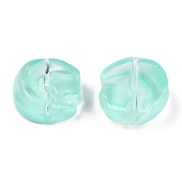 PandaHall Transparent Spray Painted Glass Beads, Moon with Star, Turquoise, 14x12.5x5mm, Hole: 1mm Glass Moon Green
PandaHall Transparent Spray Painted Glass Beads, Moon with Star, Turquoise, 14x12.5x5mm, Hole: 1mm Glass Moon Green