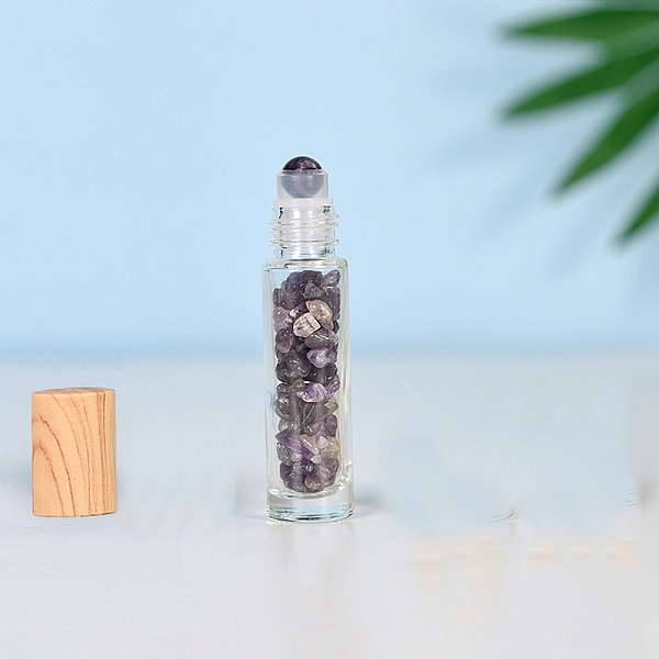 PandaHall Natural Amethyst Roller Ball Bottles, with Plastic Cover, SPA Aromatherapy Essemtial Oil Empty Glass Bottle, 2x8.5cm, Capacity...
PandaHall Natural Amethyst Roller Ball Bottles, with Plastic Cover, SPA Aromatherapy Essemtial Oil Empty Glass Bottle, 2x8.5cm, Capacity...