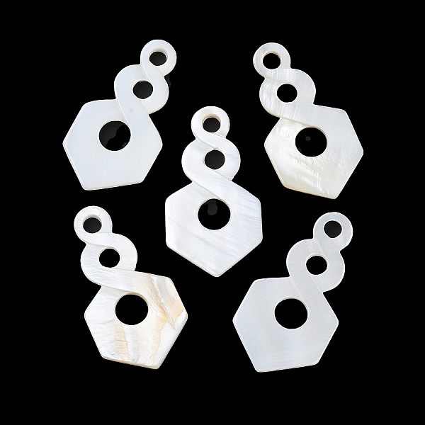 PandaHall Natural Freshwater Shell Pendants, Gourd Charms, Navajo White, 44.5~45x22.5~23.5x2.5mm, Hole: 4.5mm Freshwater Shell Vegetables
PandaHall Natural Freshwater Shell Pendants, Gourd Charms, Navajo White, 44.5~45x22.5~23.5x2.5mm, Hole: 4.5mm Freshwater Shell Vegetables
