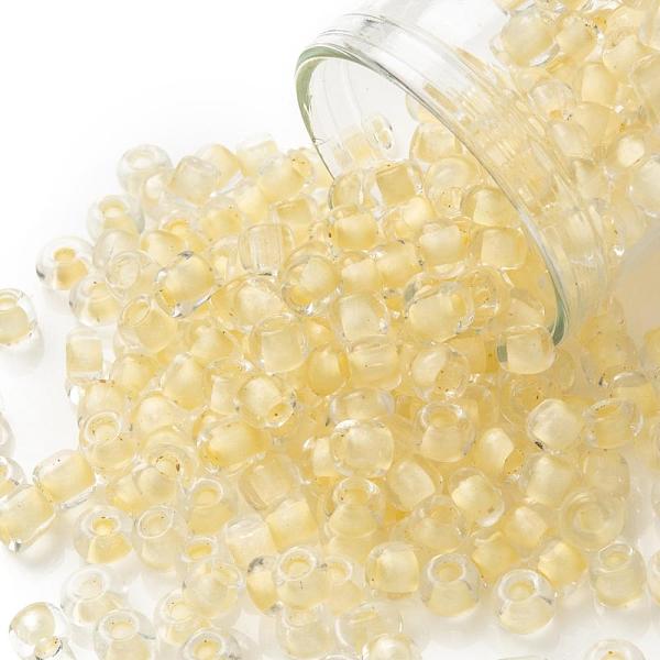 PandaHall 8/0 Glass Seed Beads, Transparent Inside Colours, Round Hole, Round, Champagne Yellow, 8/0, 3~4x2~3mm, Hole: 0.8mm, about...
PandaHall 8/0 Glass Seed Beads, Transparent Inside Colours, Round Hole, Round, Champagne Yellow, 8/0, 3~4x2~3mm, Hole: 0.8mm, about...