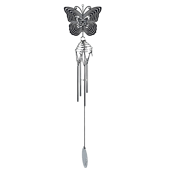 PandaHall Butterfly Stainless Steel Wind Spinners, with Metal Tube, for Outside Yard and Garden Decoration, Stainless Steel Color, 570mm...
PandaHall Butterfly Stainless Steel Wind Spinners, with Metal Tube, for Outside Yard and Garden Decoration, Stainless Steel Color, 570mm...