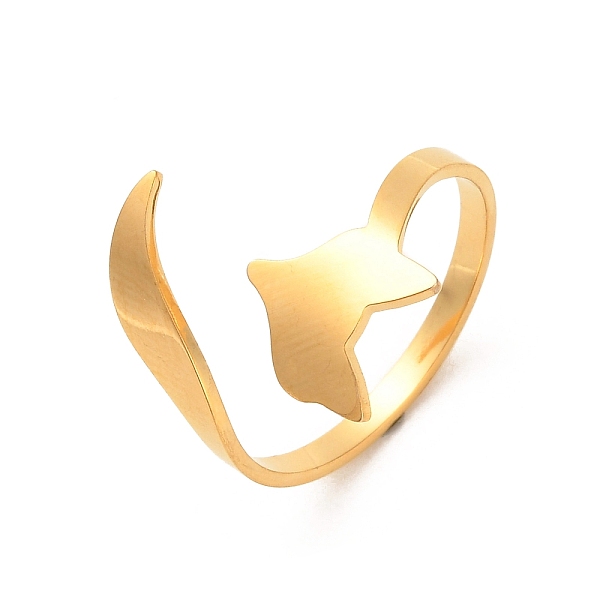 PandaHall 304 Stainless Steel Open Cuff Rings, Fox, US Size 8 1/4(18.3mm) 304 Stainless Steel Fox
PandaHall 304 Stainless Steel Open Cuff Rings, Fox, US Size 8 1/4(18.3mm) 304 Stainless Steel Fox