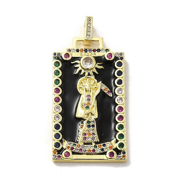 PandaHall Brass Micro Pave Cubic Zirconia Pendants with Enamel, Rectangle, Black, 39x22x3.5mm, Hole: 4.5x2mm Brass+Cubic Zirconia+Enamel...
PandaHall Brass Micro Pave Cubic Zirconia Pendants with Enamel, Rectangle, Black, 39x22x3.5mm, Hole: 4.5x2mm Brass+Cubic Zirconia+Enamel...