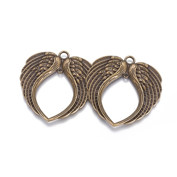 PandaHall Tibetan Style Alloy Wing Large Pendants, Cadmium Free & Nickel Free & Lead Free, Antique Bronze, 73x69x4mm, Hole: 2~6mm Alloy Wing
PandaHall Tibetan Style Alloy Wing Large Pendants, Cadmium Free & Nickel Free & Lead Free, Antique Bronze, 73x69x4mm, Hole: 2~6mm Alloy Wing