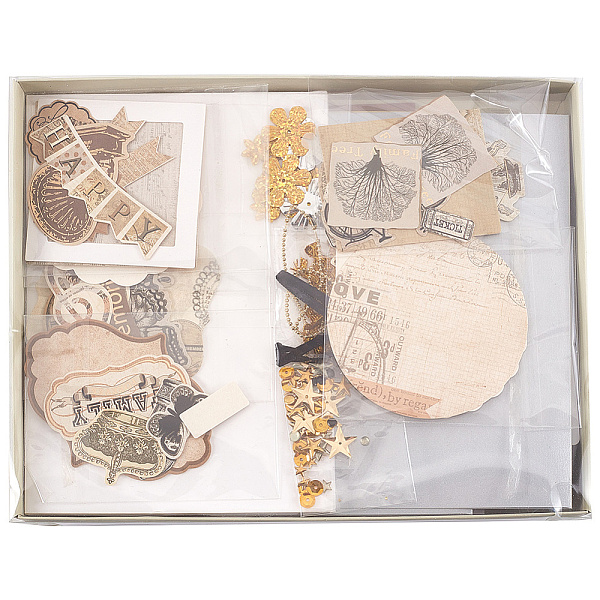 PandaHall DIY Greeting Card Making Kits, including Paper Cards, Envelope, Craft Paper, Rhibbon and Sequin, Tan, Style 3 Card: 115x170x1mm..., Orange
PandaHall DIY Greeting Card Making Kits, including Paper Cards, Envelope, Craft Paper, Rhibbon and Sequin, Tan, Style 3 Card: 115x170x1mm..., Orange