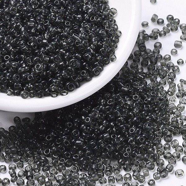 PandaHall 8/0 Glass Seed Beads, Transparent, Round, Gray, 3mm, Hole: 1mm, about 1097pcs/50g Glass Gray
PandaHall 8/0 Glass Seed Beads, Transparent, Round, Gray, 3mm, Hole: 1mm, about 1097pcs/50g Glass Gray