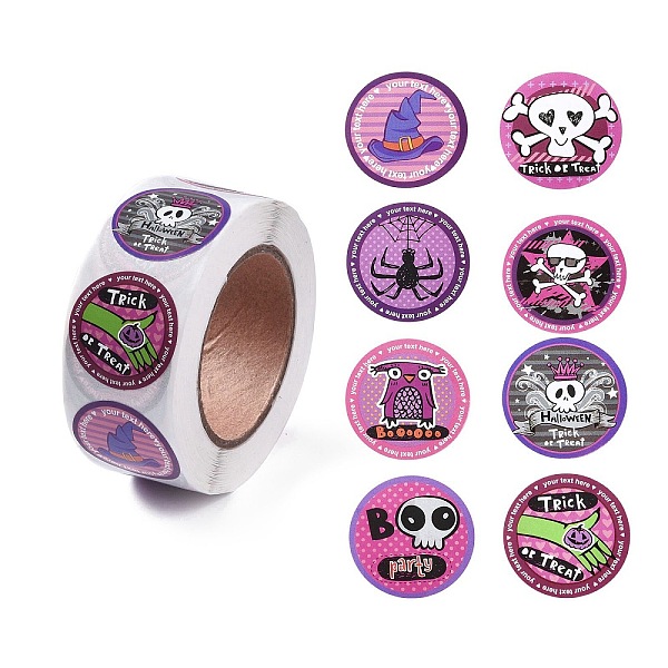 PandaHall 8 Patterns Round Dot Self Adhesive Paper Stickers Roll, Halloween Decals for Party, Decorative Presents, Purple, 25mm, about...
PandaHall 8 Patterns Round Dot Self Adhesive Paper Stickers Roll, Halloween Decals for Party, Decorative Presents, Purple, 25mm, about...