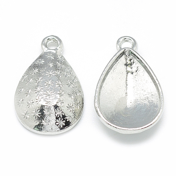 PandaHall Alloy Pendant Rhinestone Settings, teardrop, Platinum, Fit for 10x14mm Rhinestone, 18.5x12x4mm, Hole: 2mm Alloy Teardrop
PandaHall Alloy Pendant Rhinestone Settings, teardrop, Platinum, Fit for 10x14mm Rhinestone, 18.5x12x4mm, Hole: 2mm Alloy Teardrop