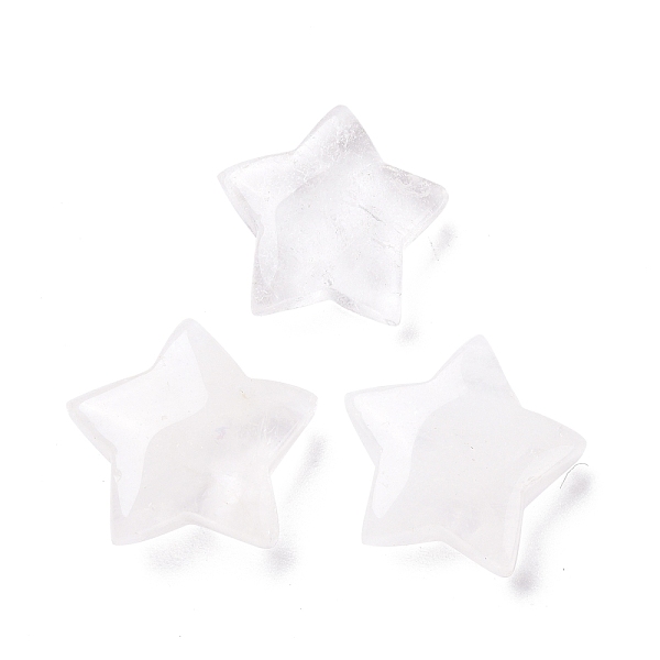 PandaHall Natural Quartz Crystal Beads, Rock Crystal Beads, No Hole, Star, 24x25x8mm Quartz Crystal Star
PandaHall Natural Quartz Crystal Beads, Rock Crystal Beads, No Hole, Star, 24x25x8mm Quartz Crystal Star