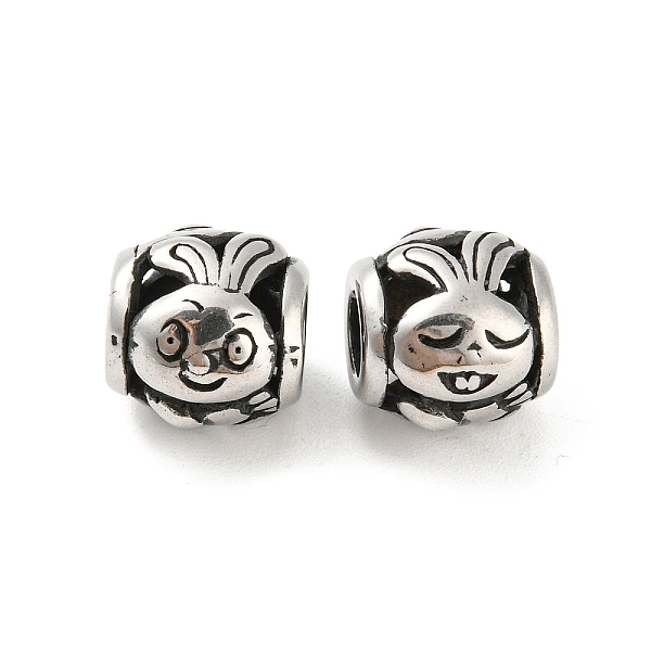 PandaHall 316 Surgical Stainless Steel Beads, Rabbit, Antique Silver, 10x9.5mm, Hole: 4mm 316 Surgical Stainless Steel Rabbit
PandaHall 316 Surgical Stainless Steel Beads, Rabbit, Antique Silver, 10x9.5mm, Hole: 4mm 316 Surgical Stainless Steel Rabbit