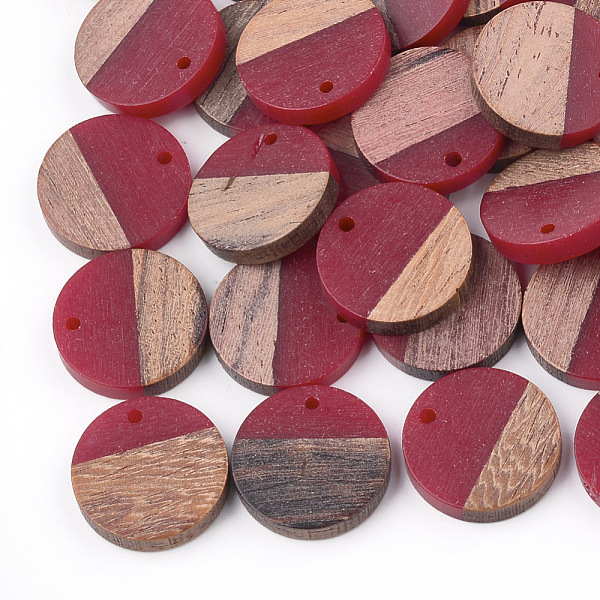 PandaHall Resin & Walnut Wood Pendants, Flat Round, Brown, 18x3.5mm, Hole: 1.5mm Resin+Wood Flat Round Brown
PandaHall Resin & Walnut Wood Pendants, Flat Round, Brown, 18x3.5mm, Hole: 1.5mm Resin+Wood Flat Round Brown