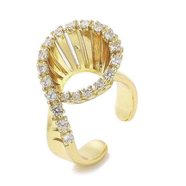 PandaHall Rack Plating Brass Micro Pave Cubic Zirconia Cuff Rings, Long-Lasting Plated for Women, Lead Free & Cadmium Free, Real 18K Gold...
PandaHall Rack Plating Brass Micro Pave Cubic Zirconia Cuff Rings, Long-Lasting Plated for Women, Lead Free & Cadmium Free, Real 18K Gold...