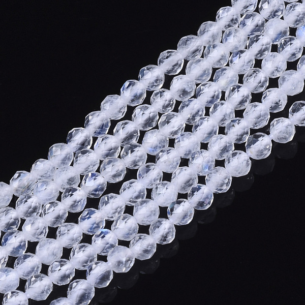 PandaHall Natural Rainbow Moonstone Beads Strands, Grade A+, Round, Faceted, 2.5mm, Hole: 0.5mm, about 180pcs/strand, 15.35 inch(39cm)...
PandaHall Natural Rainbow Moonstone Beads Strands, Grade A+, Round, Faceted, 2.5mm, Hole: 0.5mm, about 180pcs/strand, 15.35 inch(39cm)...