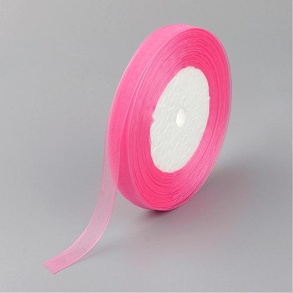 PandaHall Organza Ribbon, Deep Pink, 3/8 inch(10mm), 50yards/roll(45.72m/roll), 10rolls/group, 500yards/group(457.2m/group) Polyester None...
PandaHall Organza Ribbon, Deep Pink, 3/8 inch(10mm), 50yards/roll(45.72m/roll), 10rolls/group, 500yards/group(457.2m/group) Polyester None...