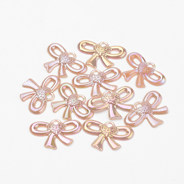 PandaHall Acrylic Pendants, AB Color Plated, Bowknot, Tan, 18x26x2mm Acrylic Bowknot Orange
PandaHall Acrylic Pendants, AB Color Plated, Bowknot, Tan, 18x26x2mm Acrylic Bowknot Orange