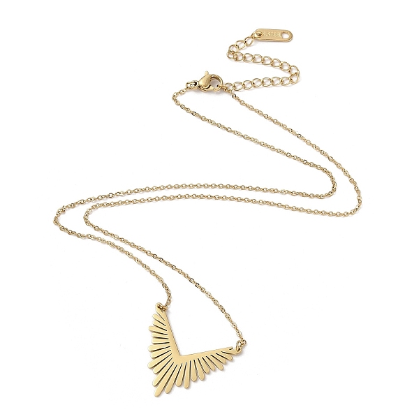 PandaHall 304 Stainless Steel Sun Radiates Pendant Necklace for Women, Golden, 16.54 inch(42cm) 304 Stainless Steel Sun
PandaHall 304 Stainless Steel Sun Radiates Pendant Necklace for Women, Golden, 16.54 inch(42cm) 304 Stainless Steel Sun