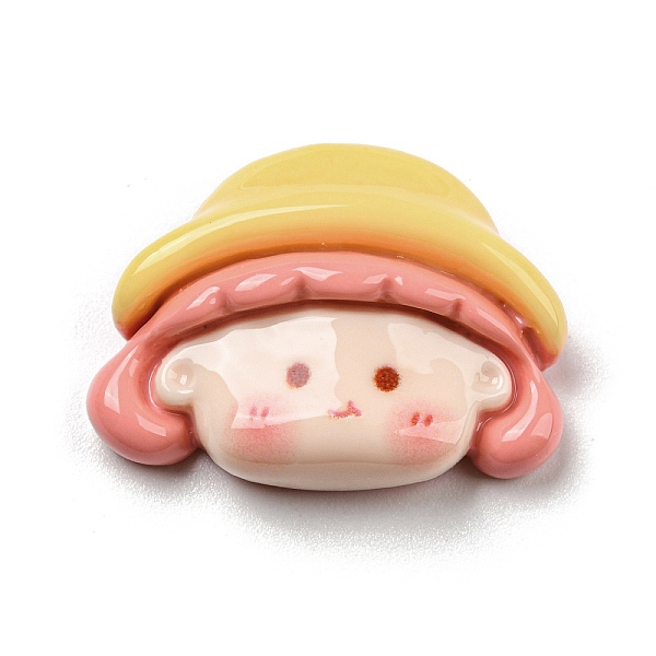 PandaHall Cute Cartoon Girl Theme Opaque Resin Cabochons, Jewelry Making, Human, 17x23x7mm Resin Human
PandaHall Cute Cartoon Girl Theme Opaque Resin Cabochons, Jewelry Making, Human, 17x23x7mm Resin Human