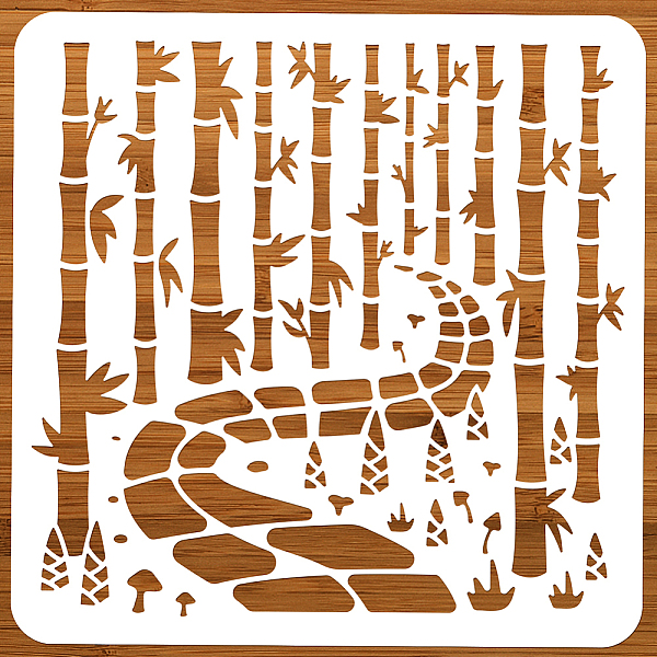 PandaHall PET Hollow Out Drawing Painting Stencils, for DIY Scrapbook, Photo Album, Bamboo, 300x300mm Plastic Bamboo
PandaHall PET Hollow Out Drawing Painting Stencils, for DIY Scrapbook, Photo Album, Bamboo, 300x300mm Plastic Bamboo