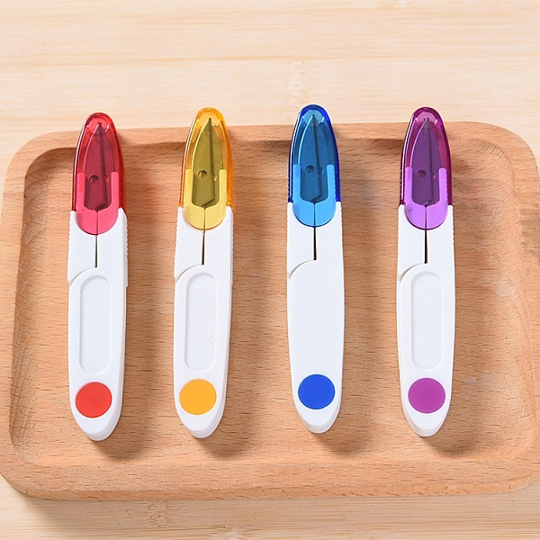 PandaHall Plastic Transparent Belt Cover U-shaped Scissors, Cross-stitch Fishing Line Scissors, Sharp Thread Stainless Steel Scissors, Craft..., Multicolor
PandaHall Plastic Transparent Belt Cover U-shaped Scissors, Cross-stitch Fishing Line Scissors, Sharp Thread Stainless Steel Scissors, Craft..., Multicolor