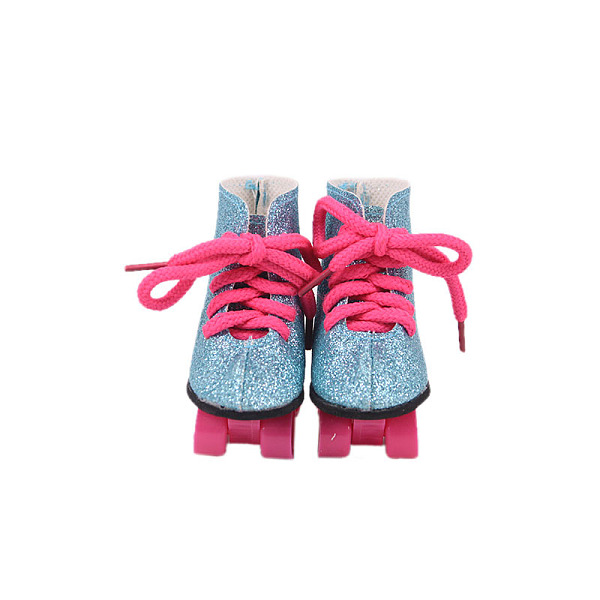 PandaHall PVC Doll Roller Skates, Fit American Girl 18 Inch Doll Accessories, Cyan, 82x36.5x80mm Plastic Shoes Cyan
PandaHall PVC Doll Roller Skates, Fit American Girl 18 Inch Doll Accessories, Cyan, 82x36.5x80mm Plastic Shoes Cyan