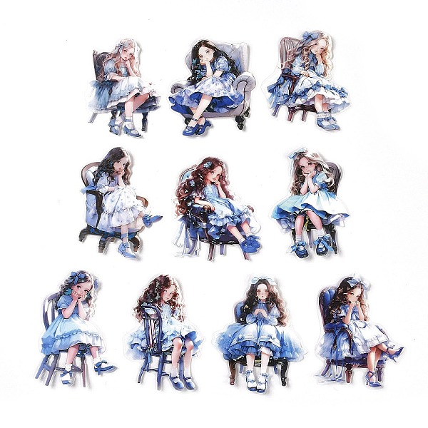 PandaHall 10Pcs Girl Diary Waterproof PET Stickers Set, Decorative Stickers, for Water Bottles, Laptop, Luggage, Cup, Computer, Mobile Phone...
PandaHall 10Pcs Girl Diary Waterproof PET Stickers Set, Decorative Stickers, for Water Bottles, Laptop, Luggage, Cup, Computer, Mobile Phone...