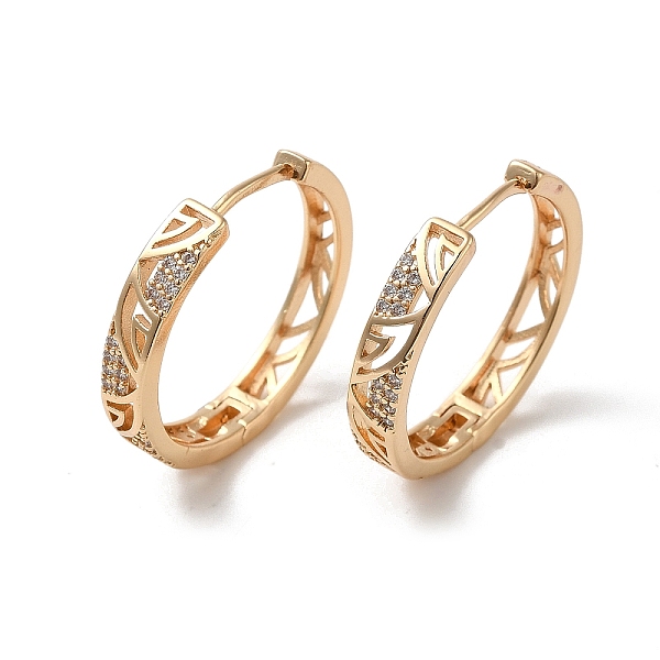 PandaHall Brass Micro Pave Cubic Zirconia Hoop Earrings for Women, Hollow Fan, Light Gold, 25x4.5mm Brass Fan Clear
PandaHall Brass Micro Pave Cubic Zirconia Hoop Earrings for Women, Hollow Fan, Light Gold, 25x4.5mm Brass Fan Clear