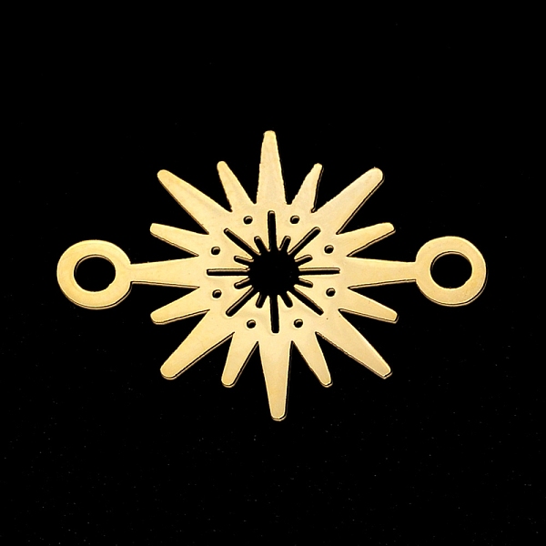 PandaHall 201 Stainless Steel Links/Connectors, Laser Cut, Star, Golden, 15x20.5x1mm, Hole: 1.8mm 201 Stainless Steel Star
PandaHall 201 Stainless Steel Links/Connectors, Laser Cut, Star, Golden, 15x20.5x1mm, Hole: 1.8mm 201 Stainless Steel Star