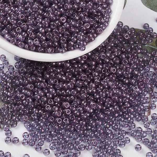 PandaHall MIYUKI Round Rocailles Beads, Japanese Seed Beads, 8/0, (RR312) Amethyst Gold Luster, 3mm, Hole: 1mm, about 2111~2277pcs/50g Glass..., Purple
PandaHall MIYUKI Round Rocailles Beads, Japanese Seed Beads, 8/0, (RR312) Amethyst Gold Luster, 3mm, Hole: 1mm, about 2111~2277pcs/50g Glass..., Purple