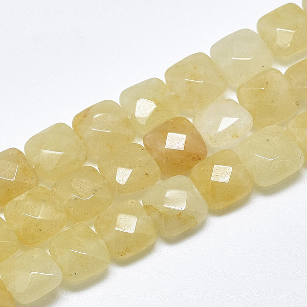 PandaHall Natural Topaz Jade Beads Strands, Faceted, Square, 8~8.5x8~8.5x5mm, Hole: 1mm, about 25pcs/strand, 8.0'' Topaz Jade Square
PandaHall Natural Topaz Jade Beads Strands, Faceted, Square, 8~8.5x8~8.5x5mm, Hole: 1mm, about 25pcs/strand, 8.0'' Topaz Jade Square