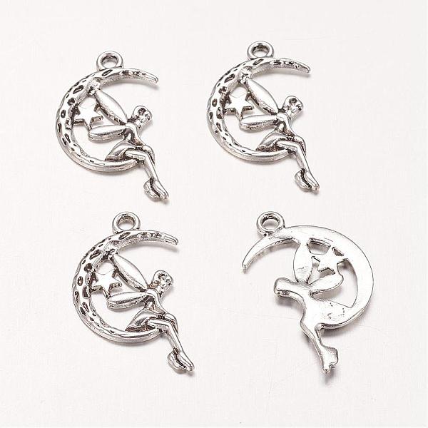 PandaHall Zinc Alloy Fairy Sprite Charms, Characters Pendants in Fairy Tales, Halloween, Cadmium Free & Nickel Free & Lead Free, Antique...
PandaHall Zinc Alloy Fairy Sprite Charms, Characters Pendants in Fairy Tales, Halloween, Cadmium Free & Nickel Free & Lead Free, Antique...