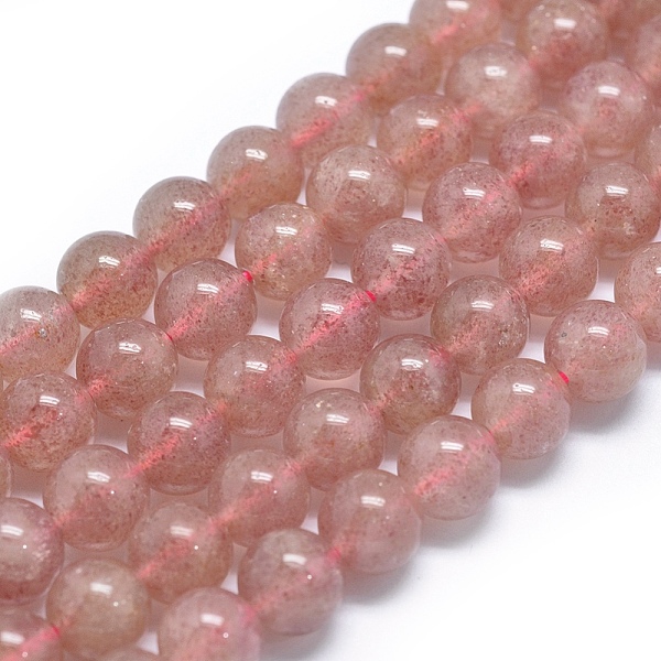 PandaHall Natural Strawberry Quartz Beads, Round, 8mm, Hole: 1mm, about 252pcs/250g Strawberry Quartz Round
PandaHall Natural Strawberry Quartz Beads, Round, 8mm, Hole: 1mm, about 252pcs/250g Strawberry Quartz Round