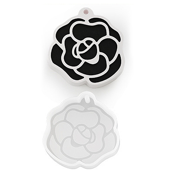 PandaHall Pendants DIY Silicone Mold, Resin Casting Molds, for UV Resin, Epoxy Resin Craft Making, Flower, 47x45x11.5mm, Hole: 3mm Silicone...
PandaHall Pendants DIY Silicone Mold, Resin Casting Molds, for UV Resin, Epoxy Resin Craft Making, Flower, 47x45x11.5mm, Hole: 3mm Silicone...
