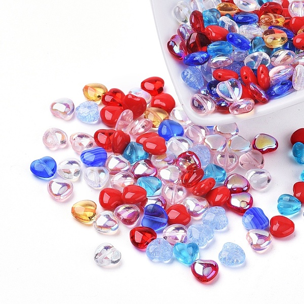 PandaHall Czech Glass Beads, Heart, Mixed Color, 7.5x8x4mm, Hole: 0.8mm, about 237~243pcs/bag Czech Glass Heart Multicolor
PandaHall Czech Glass Beads, Heart, Mixed Color, 7.5x8x4mm, Hole: 0.8mm, about 237~243pcs/bag Czech Glass Heart Multicolor