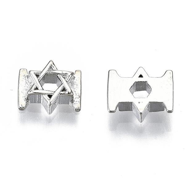 PandaHall Brass Cabochons, Fit Floating Locket Charms, Cadmium Free & Nickel Free & Lead Free, Star of David, Real Platinum Plated, 5x7x2mm...
PandaHall Brass Cabochons, Fit Floating Locket Charms, Cadmium Free & Nickel Free & Lead Free, Star of David, Real Platinum Plated, 5x7x2mm...