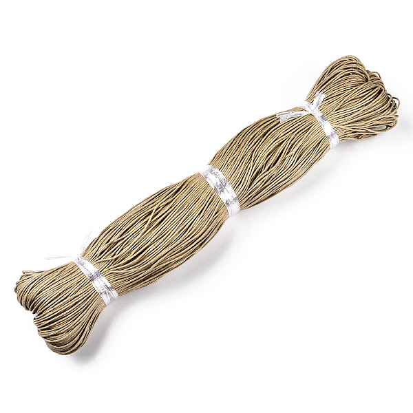 PandaHall Waxed Cotton Cord, Tan, 1.5mm, about 360yard/bundle(330m/bundle) Waxed Cotton Cord Round Orange
PandaHall Waxed Cotton Cord, Tan, 1.5mm, about 360yard/bundle(330m/bundle) Waxed Cotton Cord Round Orange
