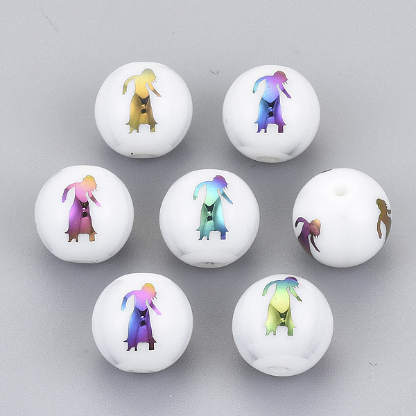 PandaHall Electroplate Glass Beads, Round with Constellations Pattern, Multi-color Plated, Virgo, 10mm, Hole: 1.2mm Glass Virgo
PandaHall Electroplate Glass Beads, Round with Constellations Pattern, Multi-color Plated, Virgo, 10mm, Hole: 1.2mm Glass Virgo
